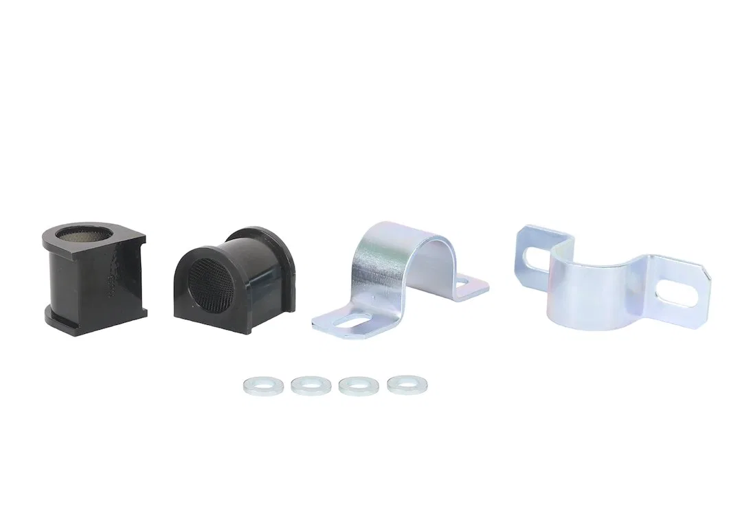 W23817 – WHITELINE Stabilizer Bar Mount Bushing, Set Of 2 With Two Saddles/ Four Washers/ Grease